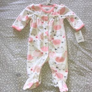 👶🏽Carter’s Baby girl 3mo fleece jumper👶🏽